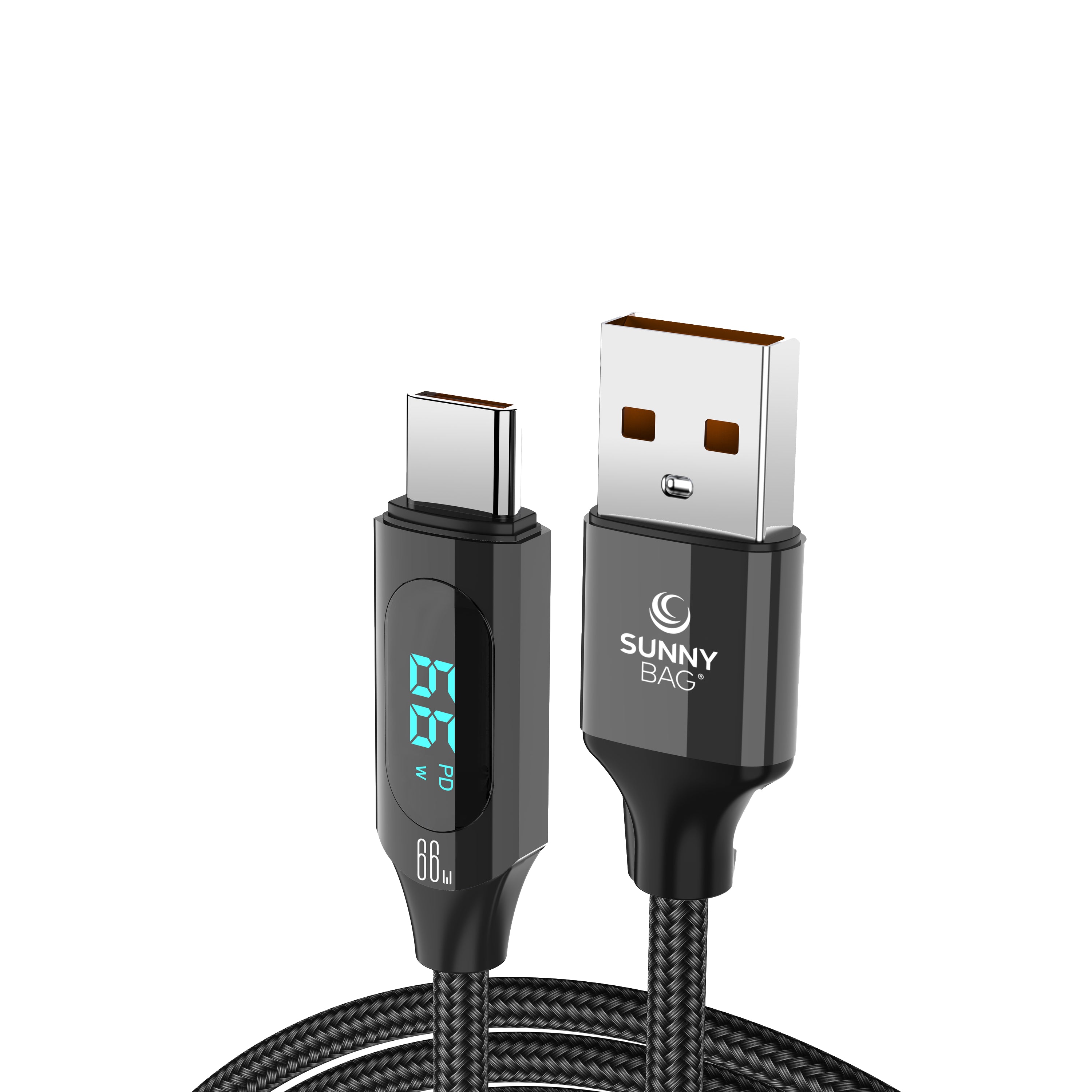 USB-C Kabel mit Display